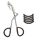 Eyelash Curler by Play Lash with 5 FREE eyelash curler Refill Pads - The Best Eyelash Curler for all eye shapes and sizes
