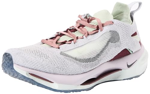 Nike Baskets Spark Flyknit Unisexes, Grey Burgundy Crush Racer Blue, 40.5 EU