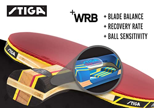 Stiga Apex Performance-Level Table Tennis Racket With Acs Technology For Increased Control #TOP1