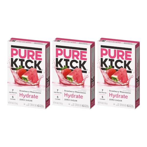 PURE KICK Hydration Singles To Go Drink Mix
