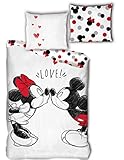PARURE_DE_LIT new discount Parure Housse de Couette Mickey et Minnie Love en Coton