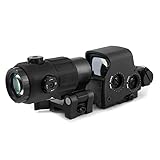 558 Red Dot Sight & G33 G43 G45 3X/5X Magnifier & 2.26' FTC...