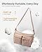 LOVEVOOK Crossbody Bags for Women, Anti Theft Small Shoulder Handbags,Travel Purses for Woman Trendy Mini