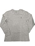 Mit Pony-Logo Polo Ralph Lauren Jungen Shirt mit V-Ausschnitt - Grau - Groß