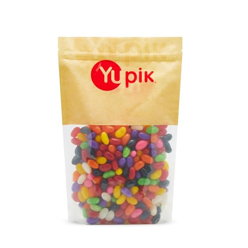 Yupik - Yupik Jelly Beans, 1 kg, Chewy, Multicolored, Sweet Flavor, Classic Candy, Fun & Nostalgic, Delicious Snacks, Ideal for Gifting, Baking, Halloween & Holidays