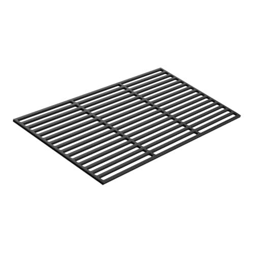 Gusseisen Grillrost eckig 54 x 34 cm massiv für Holzkohlegrill Gasgrill