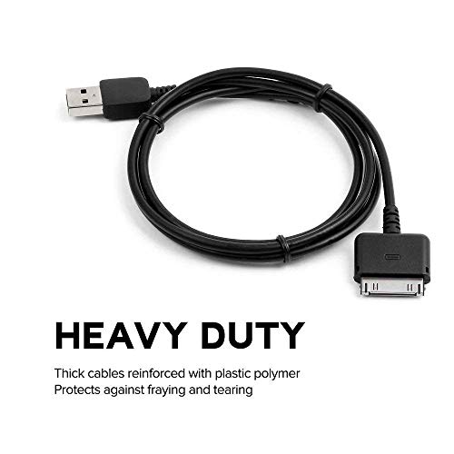 Eluugie 2 Packs 6Ft Replacement Usb Data Charging Cable For Barnes And Noble Nook Hd Hd Plus Tablet 7" 9" Nook Hd Usb Charging Cable Barnes And Noble Nook Charger Cord (6Ft) #TOP4
