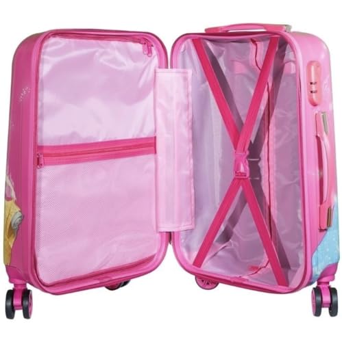 Image of ADSON Abs Kids Trolley 360 Rotating Luggage 360 Wheels Non-Breakable Exclusive Edition 20 Inch Kids Hardsided Suitcase with 4 Wheels, 360 Wheel Travel Trolley Bag