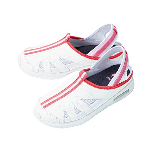 [�A���t�@�~�G] �i�[�X�V���[�Y �X�|�[�c�t�B�b�g �}�b�T�[�W�C���\�[�� �G�A�[���� �ʋC�� �y�� ����ɂ��� ���f�B�[�X �����Y 23.0~23.5 cm 2E �z���C�g×�x���[�s���N