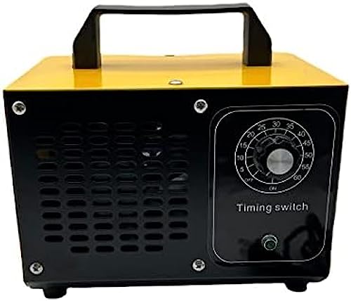 Generador de ozono de alta capacidad para purificación de aire, control remoto y temporizador, ideal para uso industrial, comercial y doméstico