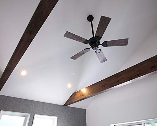 オーデリック シーリングファン ブラック 軽量 吹き抜け 傾斜