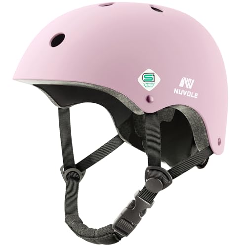 【SGマーク】NUVOLE 自転車ヘルメット 子供用 大人用 ヘルメット SG規格 CEマーク CPSC規格 ASTM規格 こどもヘルメット キッズ 自転車用ヘルメット ライナー2セット 取替可 洗濯可 女の子 男の子 レーディズ メンズ