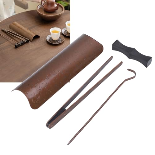 Ensemble doutils à thé en cuivre service Kungfu dégustation restaurant - 4