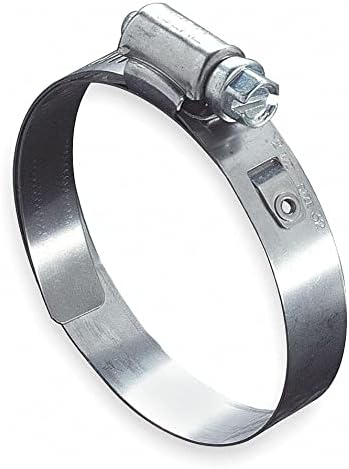 Ideal 201/301 Stainless Steel Lined Worm Gear Hose Clamp; PK10-5306