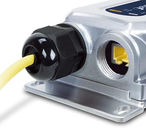 Inyector PoE++ Industrial IP67 de 1 puerto, 60 W, estándar 802.3bt, -40 a 75 °C, marca Planet miniatura 5