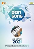  Dein Song 2021: Die Noten - mit Textbeiträgen und tollen Tipps. Klavier, Gitarre und Gesang. Ausgabe mit Online-Audiodatei.