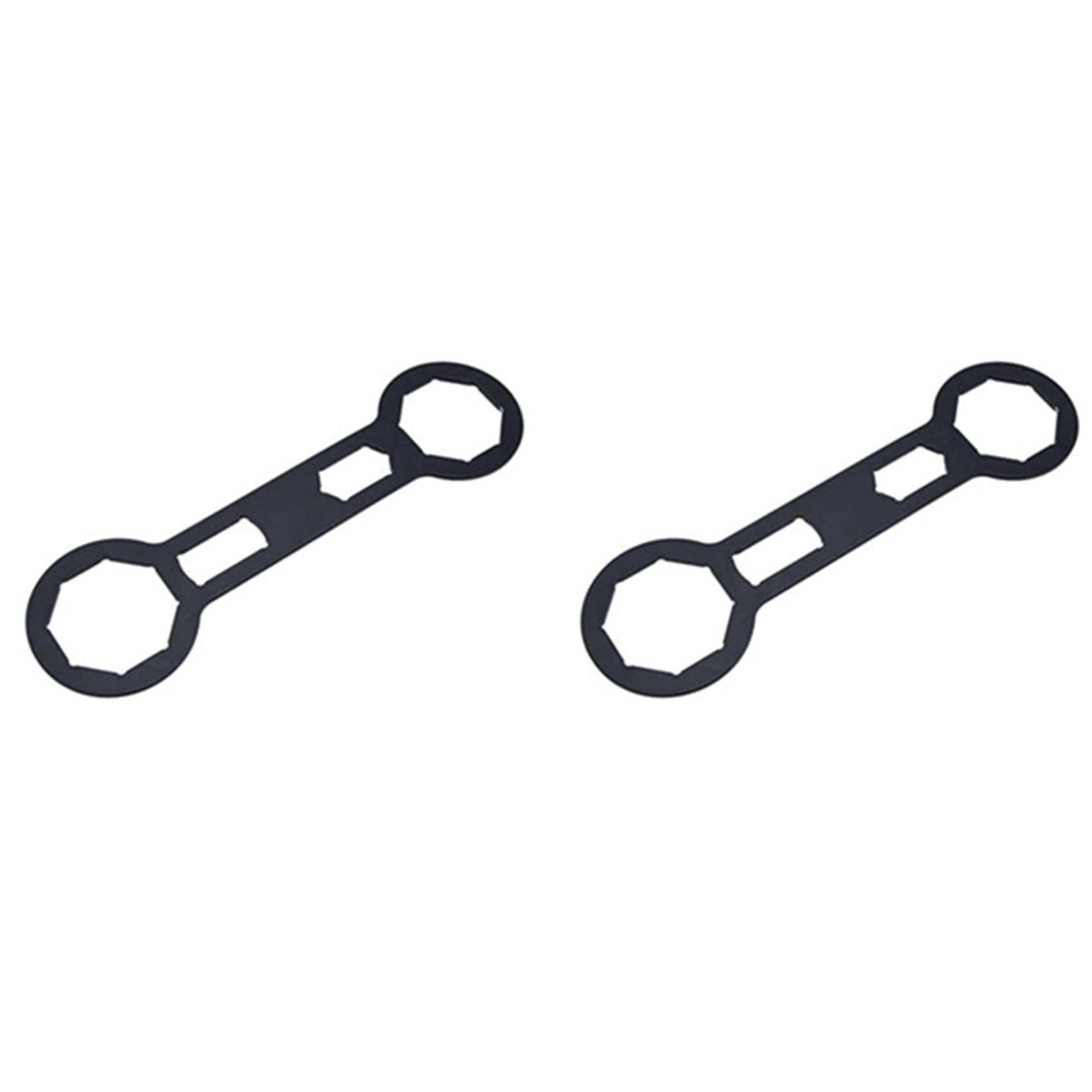 MVOSJFIE 2X Motorcycle 46/50mm Fork Cap Wrench Tool Front Remove Wrench for