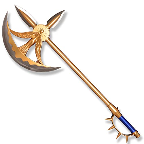 Axe of Escanor,The Seven Deadly Sins Role-Playing Props,1:1 Replica,Made of Metal,Used for Cosplay Display and Gift