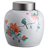 I barattoli di ceramica vintage sono realizzati in ceramica di alta qualità. creando un ambiente ermetico per mantenere il contenuto asciutto, mantenere freschi caffè, tè e spezie.