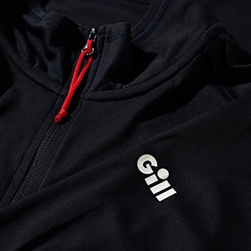 Gill Camiseta para Hombre Manga Larga UV Tec con Cremallera - Ligera, Secado Rápido y Protección UV 50+ miniatura 6