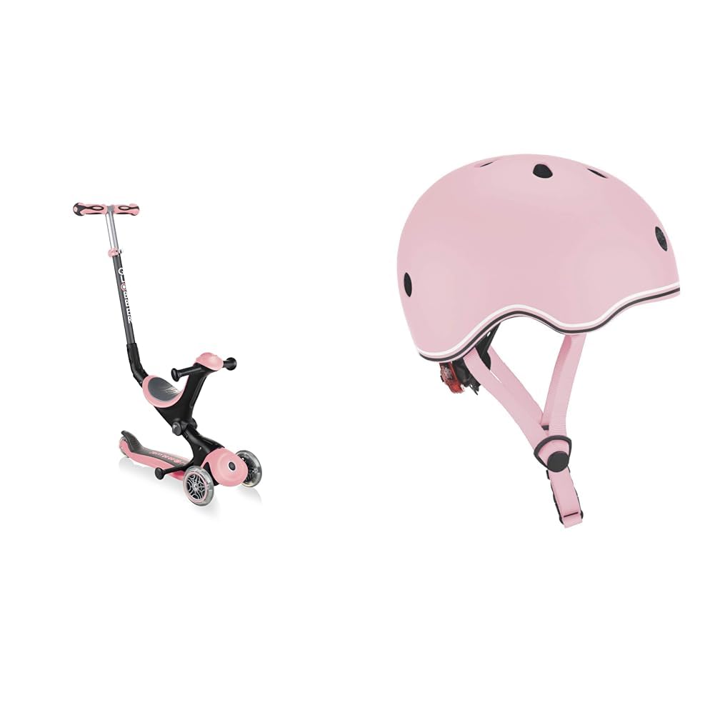 Globber Trottinette Evolutive Go Up Deluxe - Rose Pastel Pour Globber Trottinette Evolutive Go Up Deluxe - Rose Pastel Pour