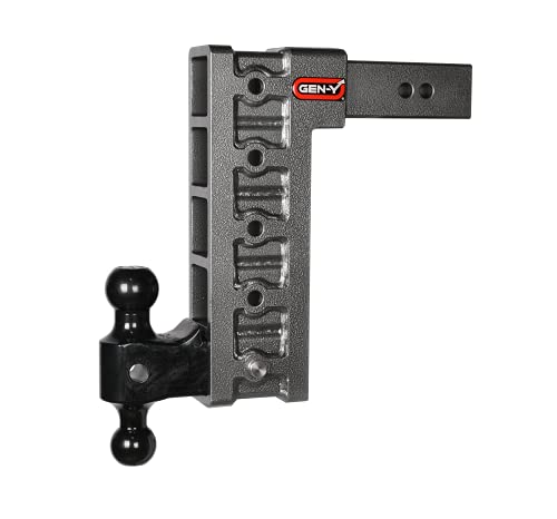 Mega-Duty Series, 2.5  Shank, 12  Drop, 21K Hitch & Versa-Ball