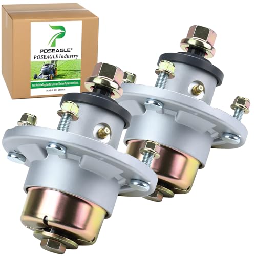2 Pack Pre-Greased AM144608 Spindle Assembly for John Deere S220 S240 X330 X350 X354 X380 X384 X390 X570 X580 X750 X949 Z315E Z320M Z325E Z330M Z335E Z335M Z345R Z355E Z540M Decks