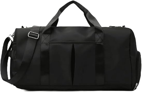 Coach Duffle Bag - Custom Personalized Gym and Weekender Bag | for Men and Women Black