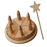 Juguete educativo: juguete de simulación de corte de pasteles, es muy adorable y elegante, a tus hijos les gustará mucho, juguete interactivo familiar.