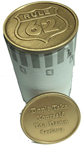 RecoveryChip Bulk Lot of 25 Rule 62 Don't Take Yourself Too Damn Serious AA Medallion Sobriety Chips
