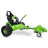Huffy Green Machine Vortex 12V Battery Powered Ride On, Ideal for Ages 8+, Easy to Operate, Adjustable Frame, Endless Fun, Balanced Spins and Wheelies, 8 MPH, Max Weight 150 Pounds