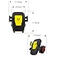 Retoo Handyhalterung Fahrrad, Universal Handy Fahrradhalterung für 3,5-6,5 Zoll Smartphone mit 360° Drehbar, Handyhalter Lenker Motorrad, Rennrad, MTB, Scooter und E-Bike, Fahrrad Halte Anti-Shake