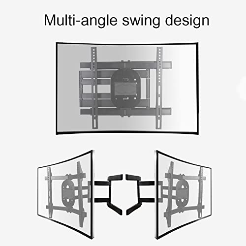 Support TV réglable et orientable pour grand écran incurvé jusqu'à 77 LB - 6