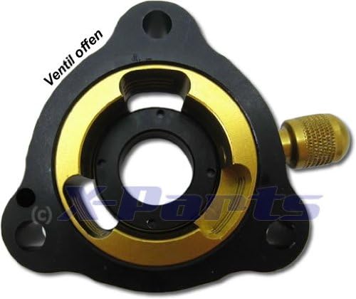Power-Pop Blow-Off valvola regolabile volume nero per Evo 1.4 MultiAir 135PS