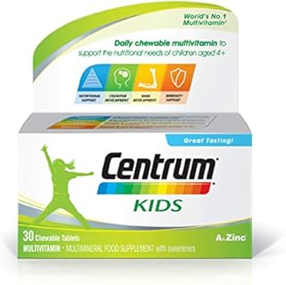 Centrum Kids Multivitamins & Minerals Tablets, 16 essential nutrients including Vitamin D, 30 Tablets