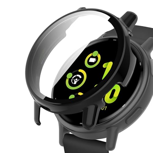 YealRed For Garmin Vivoactive 5 �ی�P�[�X �y�� PC+�����K���X�J�o�[ 9H�d�x ���t���ȒP ��̌^ �S�ʕی� �L�Y�h�~ �ϏՌ� HD�����ߗ� �w��h�~ ���˒ጸ Garmin Vivoactive 5 �ɑΉ� �i�u���b