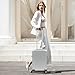 VentureVault Carry On Luggage 22x14x9 Airline Approved, Zipperless Luggage Carry On, Hard Shell Suitcases with TSA Lock, Lightweight Carry On Suitcases with Aluminum Frame (silver, 20inch)