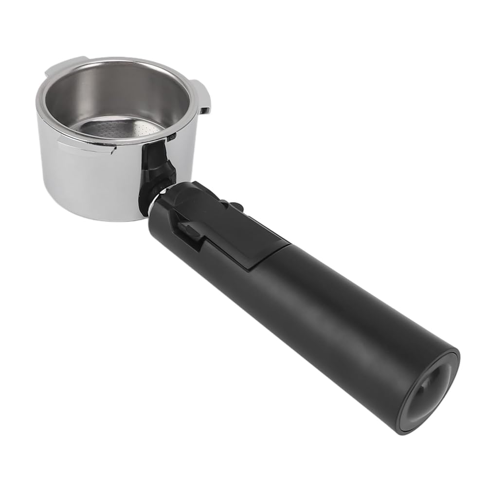 Aboiled Aluminum Alloy Coffee Portafilter,51mm Extraction Coffee Bottomless Portafilter for Various Coffee Machines