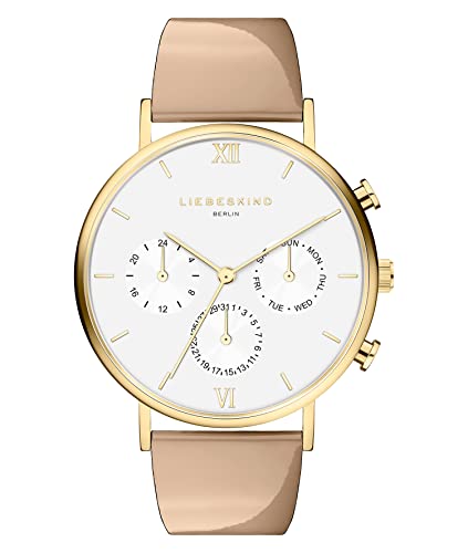 Liebeskind Berlin Multifunktionsuhr LT-0318-LM IP Gold Cover