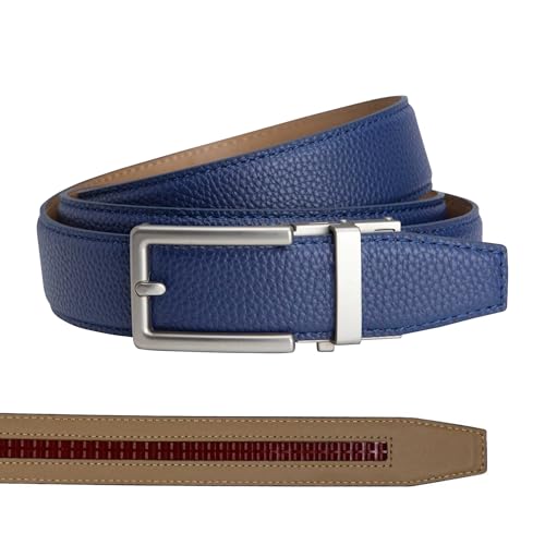 Nexbelt Vegan Leather Golf Ratchet Belt – Navy – Fits up to 45"