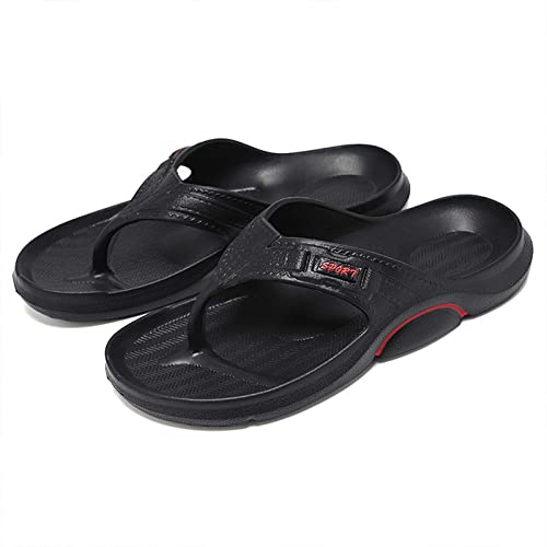 Summer Men's Casual Beach Flip Flops, Bathroom Anti-Slip Flip Flops.2