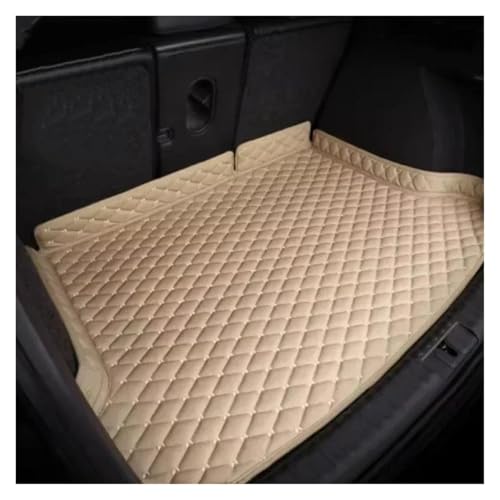 Tapis de coffre pour BMW Série 7 G11 beige étanche anti-salissure protection tapis auto 2015-2022