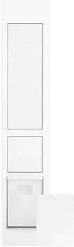 Dog Door for Sliding Glass Door - Large Doggy Door for Sliding Door Dog Door Insert - 78 3/8 Inch to 82 1/2 Inch Height Adjustable Pet Door with Lock - Openning Size 11" W x 15.7" H