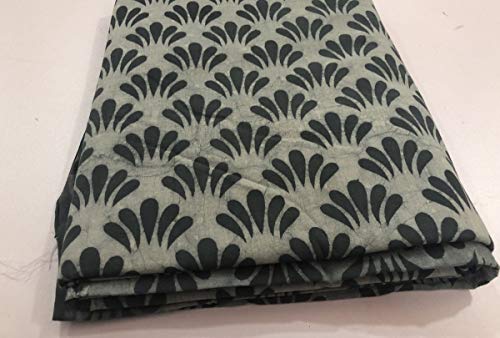 Tissu en coton indien leger et respirant pour coudre des robes d'ete