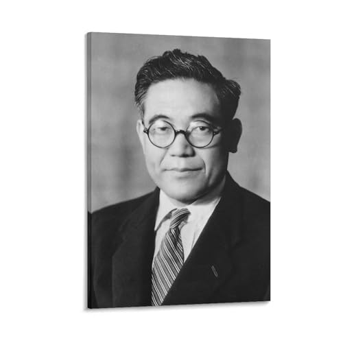 Kiichiro Toyoda Poster déco murale chambre suspendue toile de salon 40x60 cm