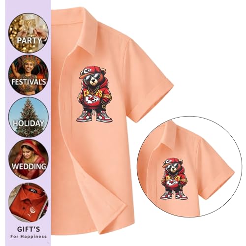Image of Boys Shirt Regular Stylish Casual Formal Kids Shirts