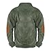 Sweatshirts for Men Fall Fashion 2025 Printed Standing Collor Button Up Shirt Casual Loose Athletic Shirt Top Multi Large