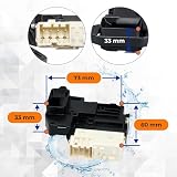 Zamek do drzwi pralki DFS03857 z 4 stykami 16(6) A 250 V z oryginalnym kodem EBF61315801 EBF61315803 EBF62534402 do LG | MADE IN Italy | 3 lata