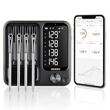 4 probe wireless meat thermometer