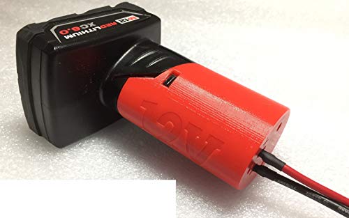 HS Battery Adapter for Milwaukee 12V M12 Dock Power Connector 12 Gauge Robotic HS Battery Adapter for Milwaukee 12V M12 Dock Power Connector 12 Gauge Robotic